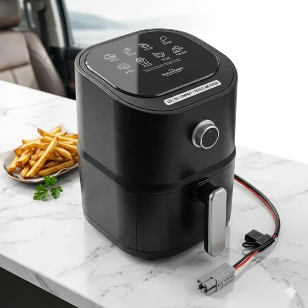 A9741e1e2a72c4b03ac5f0d7e65f2e7d1K.webp 12V 2.5L Portable Electric Air Fryer 200W | Oil-Free Cooker for Camping, Travel & Trucks