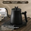 S0609c31dfa474088ae74c6ee7016f4ea8.webp 1L Smart Gooseneck Electric Kettle | Temperature Control Pour-Over Coffee Kettle