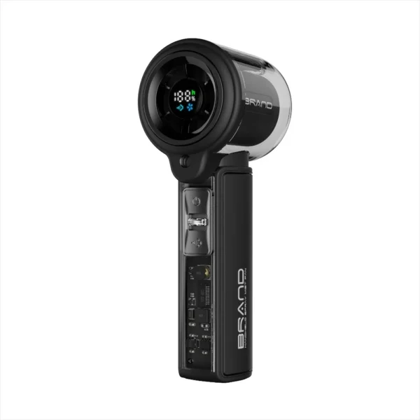 S07501bc22408425d8a22ad5636a34834g.webp Portable Rechargeable Handheld Mist Fan | LED Display Cooling Spray Fan