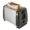 S145689239aec4f6fb1d76cab3ec8b49bD.webp 2-Slice Wide Slot Stainless Steel Toaster | 6 Browning Levels with Manual Stop
