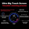 S16f176c6a21444c0bf938b70200671fdZ.webp ABIR VC205 Cordless Handheld Vacuum Cleaner | 27000Pa Smart Vacuum with Touch Screen & Dust Sensor