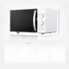 S1ee2563485754c2aaffd2021683fc8aed.webp 23L Large Capacity Microwave Oven with Defrost Function | White