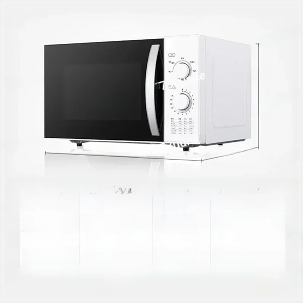 S1ee2563485754c2aaffd2021683fc8aed.webp 23L Large Capacity Microwave Oven with Defrost Function | White