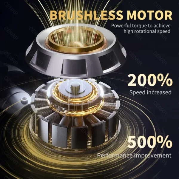S1f6624ebeb2c4b8b98ba9acee7ce4544m.webp CENRR Cordless Handheld Car Vacuum Cleaner | 998000Pa High-Power Portable Vacuum