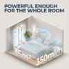 ROUNY 4L Ultrasonic Air Humidifier | Quiet Humidifier with 360° Mist & Auto Shut-Off