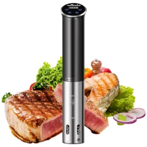 S5128d1caaacb43ad88b45291465c79cc3.webp 1100W Sous Vide Precision Cooker | IPX7 Waterproof Immersion Circulator with LCD Touch Display