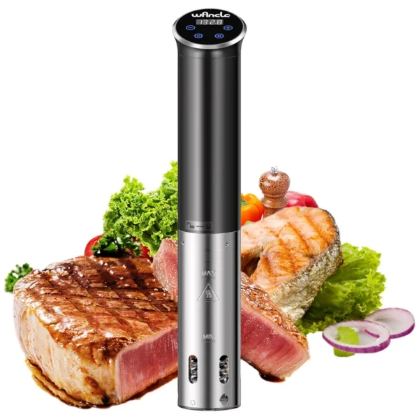S5128d1caaacb43ad88b45291465c79cc3.webp 1100W Sous Vide Precision Cooker | IPX7 Waterproof Immersion Circulator with LCD Touch Display