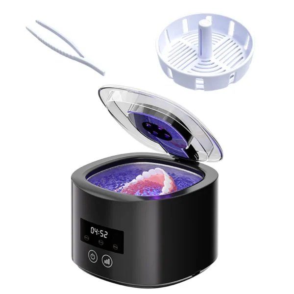 S6496284e37784acab02776728b6a4a18x.webp 50kHz USB Rechargeable Ultrasonic Cleaner | Multi-Purpose Cleaner for Retainers, Dentures & Jewelry
