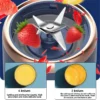 S68103ba9a8254f548a9dd2e25df786b0t.webp Portable USB Personal Blender | 6-Blade Mini Fruit Juice & Smoothie Maker