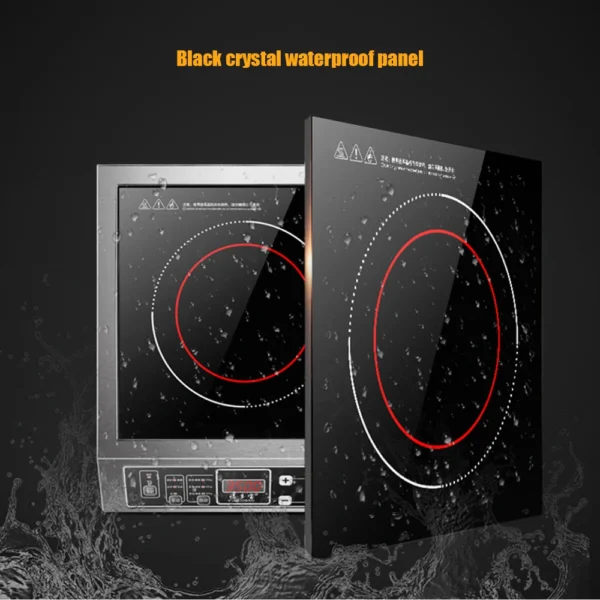 S6eda2ecc7e35412888c73211cff620cfG.webp 3500W Commercial Induction Cooker | Stainless Steel High-Power Electric Cooktop