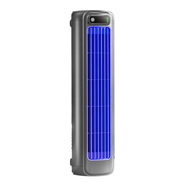 S72e30209607a47f9bdaaaa280ea786a3h.webp KINSCOTER Portable Air Cooler Fan | 2000mAh Quiet Desktop Tower Fan with 3 Speeds