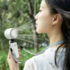 S7392f5cc528f484185987970aad6c0ffk.webp 3000mAh Foldable Handheld & Neck Fan | USB Rechargeable Turbo Cooling Fan with 100 Speeds