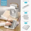 S73fa1440faef41749a56bd70bb100dd0M.webp 3-in-1 Mini Air Cooler | Portable Cooling Fan with Humidifier & LED Night Light