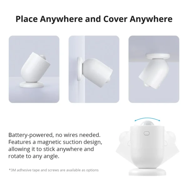 SONOFF SNZB-03P ZigBee Smart Motion Sensor | eWeLink, Alexa & Google Home Compatible