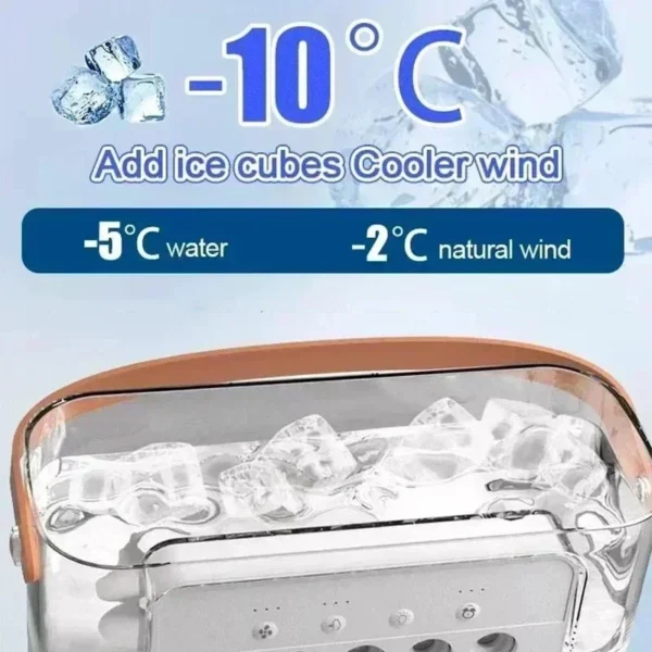 S9e4be216eb764c23b65930e89d1786298.webp 3-in-1 Mini Air Cooler | Portable Cooling Fan with Humidifier & LED Night Light