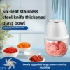 Sa1097d4c37da43bdb4ee748c63dd1ce4q.webp 350ml USB Electric Food Chopper | Multifunction Meat Grinder & Vegetable Processor