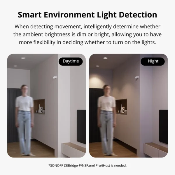 SONOFF SNZB-03P ZigBee Smart Motion Sensor | eWeLink, Alexa & Google Home Compatible