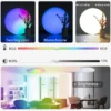 Sa50f3467175b4e46a905457f415265962.webp MARPOU RGB Smart LED Ceiling Light with App & Remote Control | Dimmable 36W/54W Ceiling Lamp