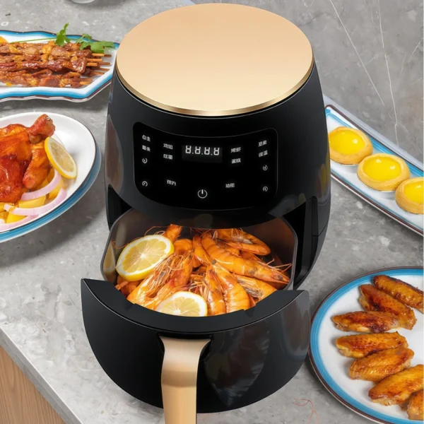 Sa720c27de9cf4b3b9dd9d7b028ce451et.webp Large Capacity Multifunction Air Fryer | Electric Oil-Free Fryer for Home Cooking