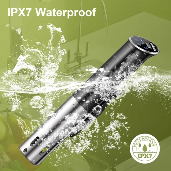 Sb02a51676fd342e7be63710e2fa9f085m.webp 1100W Sous Vide Precision Cooker | IPX7 Waterproof Immersion Circulator with LCD Touch Display