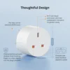 Sb0d4bf7160cf47a3b43d45d1573cc702E.webp SONOFF S60 13A UK Wi-Fi Smart Plug with Power Monitoring | Alexa, Google Home & IFTTT Compatible
