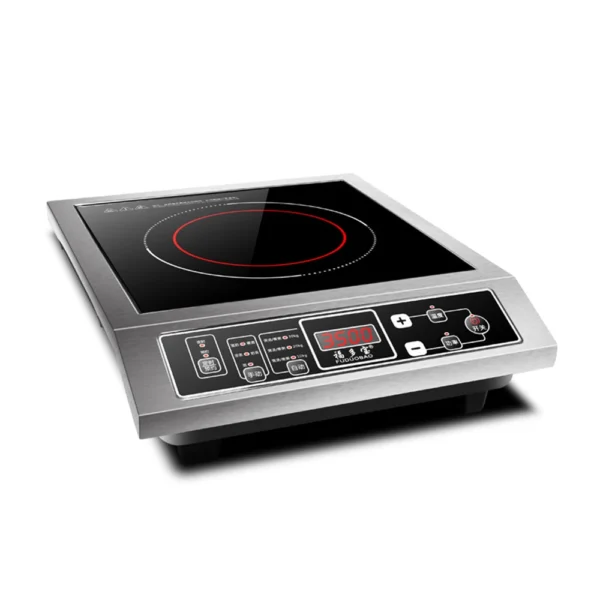 Sb68cacd38e734d84886c03e2de296d00z.webp 3500W Commercial Induction Cooker | Stainless Steel High-Power Electric Cooktop