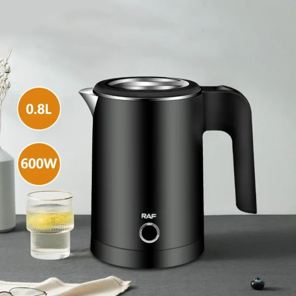 Scd09babf530f4123856b1e975a45c9d4l.webp 0.8L Portable Electric Travel Kettle | Stainless Steel Water Boiler for Tea & Coffee
