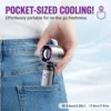Sd4993dc814fe427a918cf3058eafd51f9.webp 3000mAh Foldable Handheld & Neck Fan | USB Rechargeable Turbo Cooling Fan with 100 Speeds