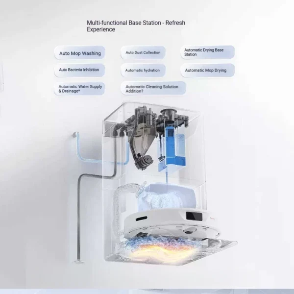 Sd882aa921ff44aa199587c326d2dc890M.webp Roborock P10 Robot Vacuum & Mop | 5500Pa Self-Emptying Robot Cleaner with Auto Mop Lifting