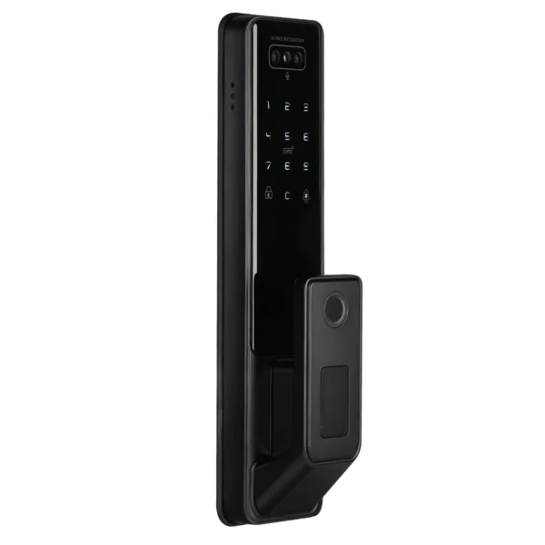 Se545ef1643bd40c6a3d7bcc751e896a8k.webp MOES Tuya Wi-Fi Smart Door Lock with Facial & Palm Vein Recognition | Fingerprint, Password, IC Card & App Unlock