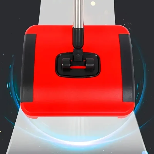 Sef5b819c827e4c46a410ff70e009e157C.webp Hand Push Carpet & Floor Sweeper | Manual Cleaner for Pet Hair, Dust & Debris