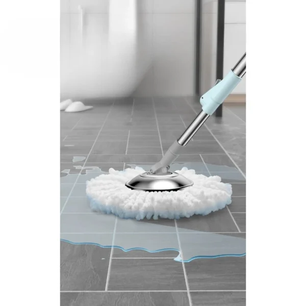 Sf698147949ca4bf9bca8a0d38750dcccG.webp Hands-Free Spin Mop & Bucket System | Wet & Dry Floor Cleaning Set