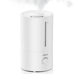 ROUNY 4L Ultrasonic Air Humidifier | Quiet Humidifier with 360° Mist & Auto Shut-Off